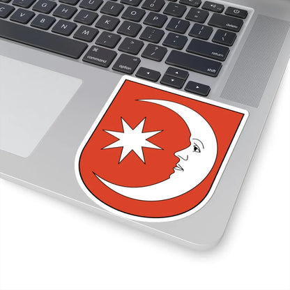 Niederweningen-blazon (Switzerland) (Coat of Arms) STICKER Vinyl Kiss-Cut Decal - The Sticker Space