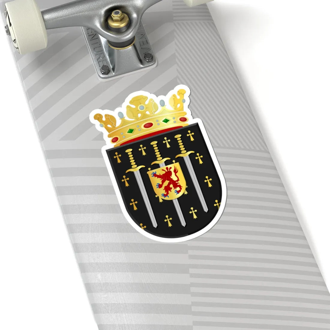 NIEDORP wapen 1971 (Netherlands) (Coat of Arms) STICKER Vinyl Kiss-Cut Decal - The Sticker Space