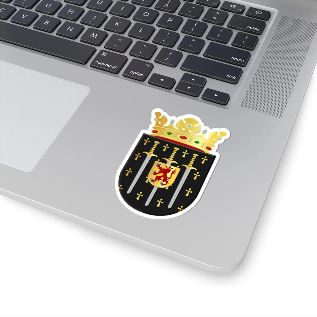 NIEDORP wapen 1971 (Netherlands) (Coat of Arms) STICKER Vinyl Kiss-Cut Decal - The Sticker Space