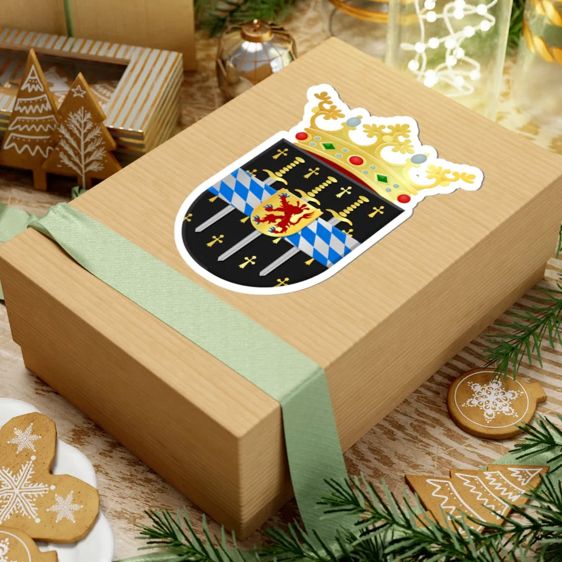 Niedorp wapen (Netherlands) (Coat of Arms) STICKER Vinyl Kiss-Cut Decal - The Sticker Space