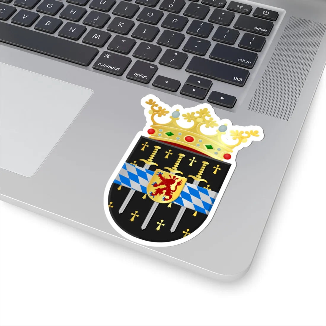 Niedorp wapen (Netherlands) (Coat of Arms) STICKER Vinyl Kiss-Cut Decal - The Sticker Space