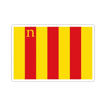 Niel Belgium (Belgium) STICKER Vinyl Kiss-Cut Decal 3 Inch White - The Sticker Space