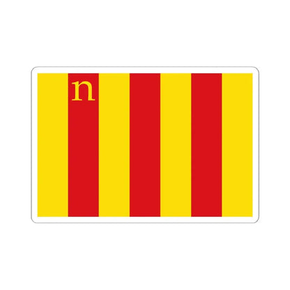 Niel Belgium (Belgium) STICKER Vinyl Kiss-Cut Decal 6 Inch White - The Sticker Space