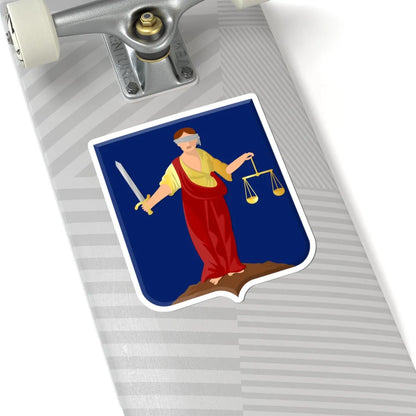 Niemandsvriend wapen HRvA (Netherlands) (Coat of Arms) STICKER Vinyl Kiss-Cut Decal - The Sticker Space