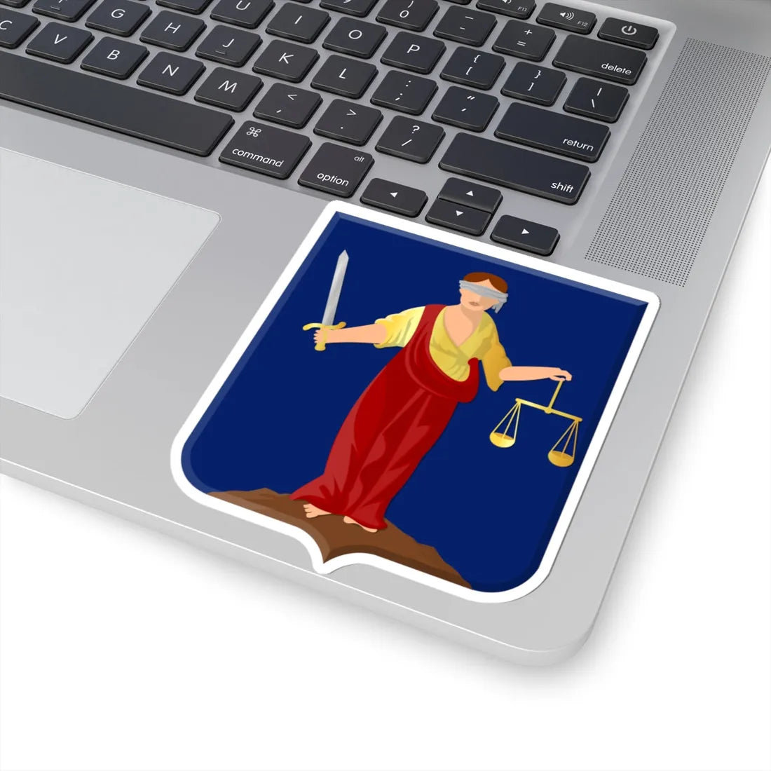 Niemandsvriend wapen HRvA (Netherlands) (Coat of Arms) STICKER Vinyl Kiss-Cut Decal - The Sticker Space