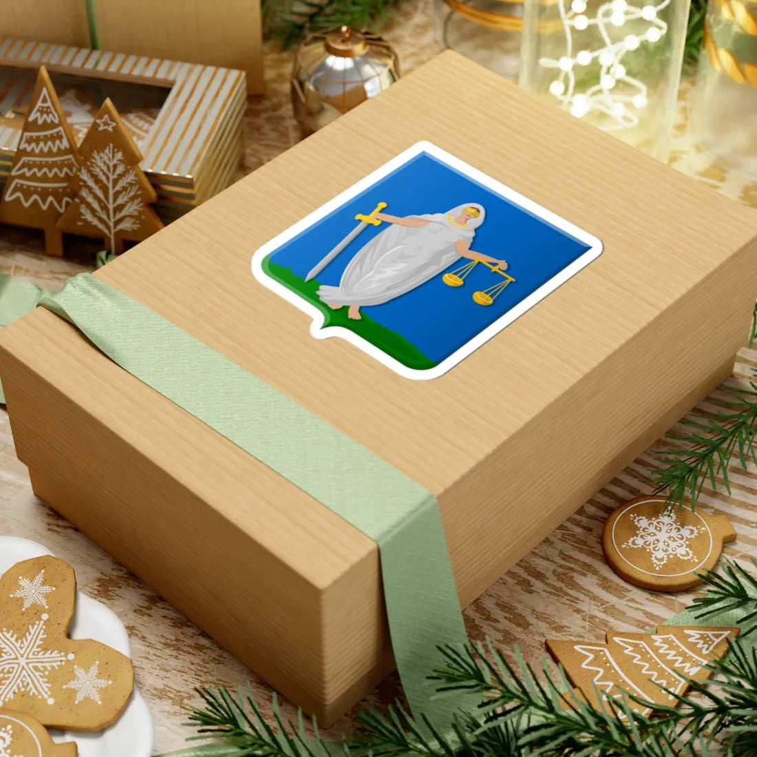 Niemandsvriend wapen (Netherlands) (Coat of Arms) STICKER Vinyl Kiss-Cut Decal - The Sticker Space