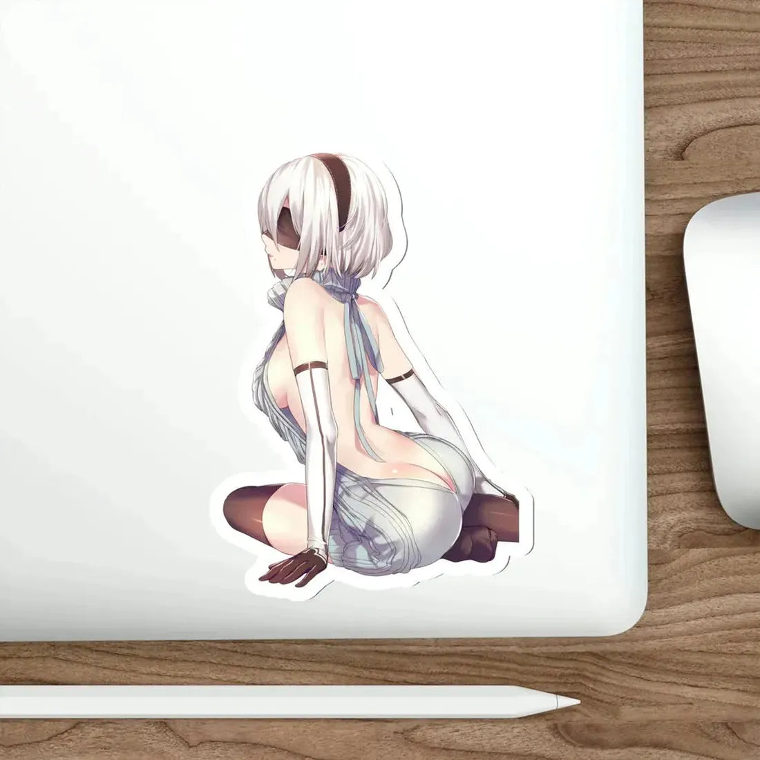 NieR Automata - 2B (Anime/Ecchi/Waifu) STICKER Vinyl Die-Cut Decal - The Sticker Space