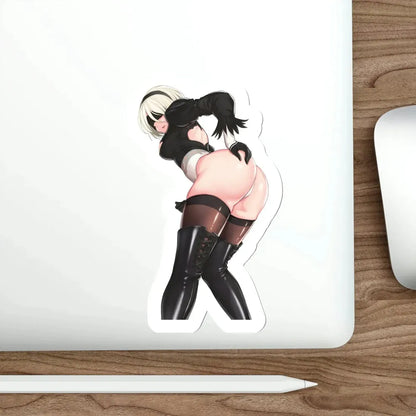 NieR Automata - 2B v3 (Anime/Ecchi/Waifu) STICKER Vinyl Die-Cut Decal - The Sticker Space