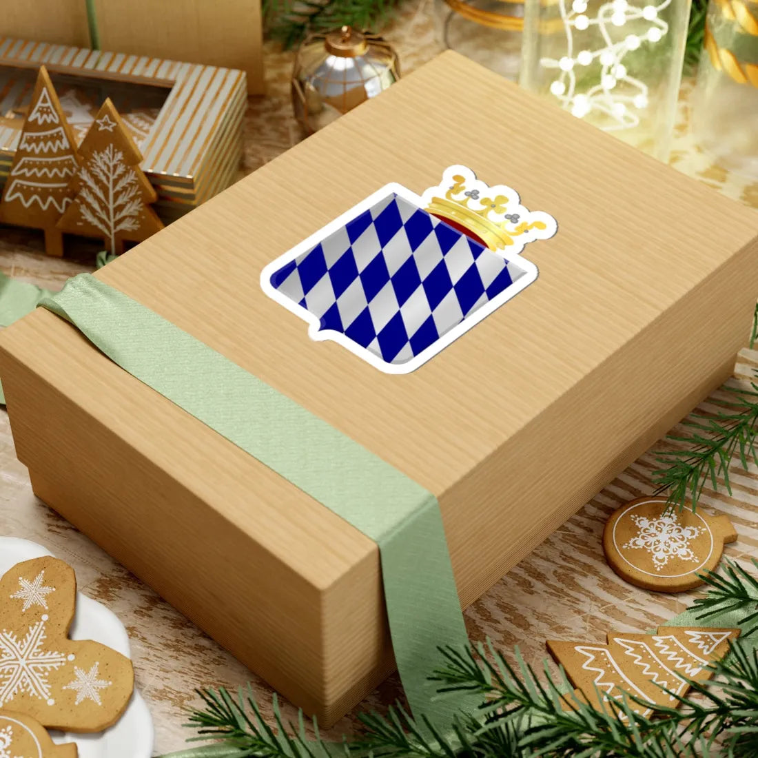 Nieuw Beijerland wapen (Netherlands) (Coat of Arms) STICKER Vinyl Kiss-Cut Decal - The Sticker Space