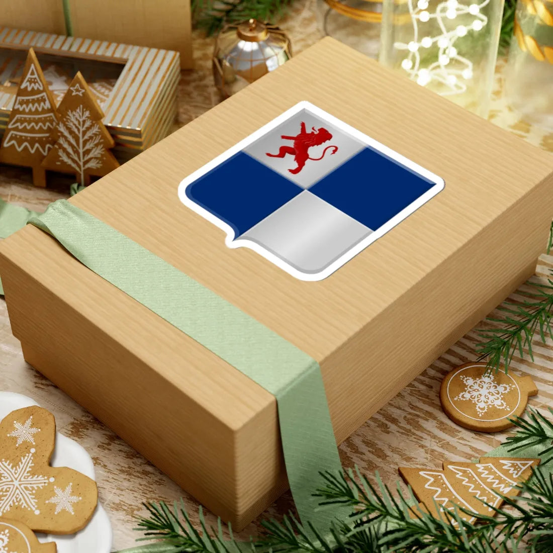 Nieuwe Niedorp-wapen (Netherlands) (Coat of Arms) STICKER Vinyl Kiss-Cut Decal - The Sticker Space