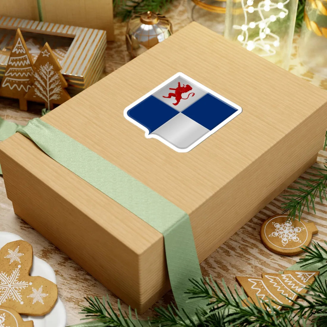 Nieuwe Niedorp-wapen (Netherlands) (Coat of Arms) STICKER Vinyl Kiss-Cut Decal - The Sticker Space