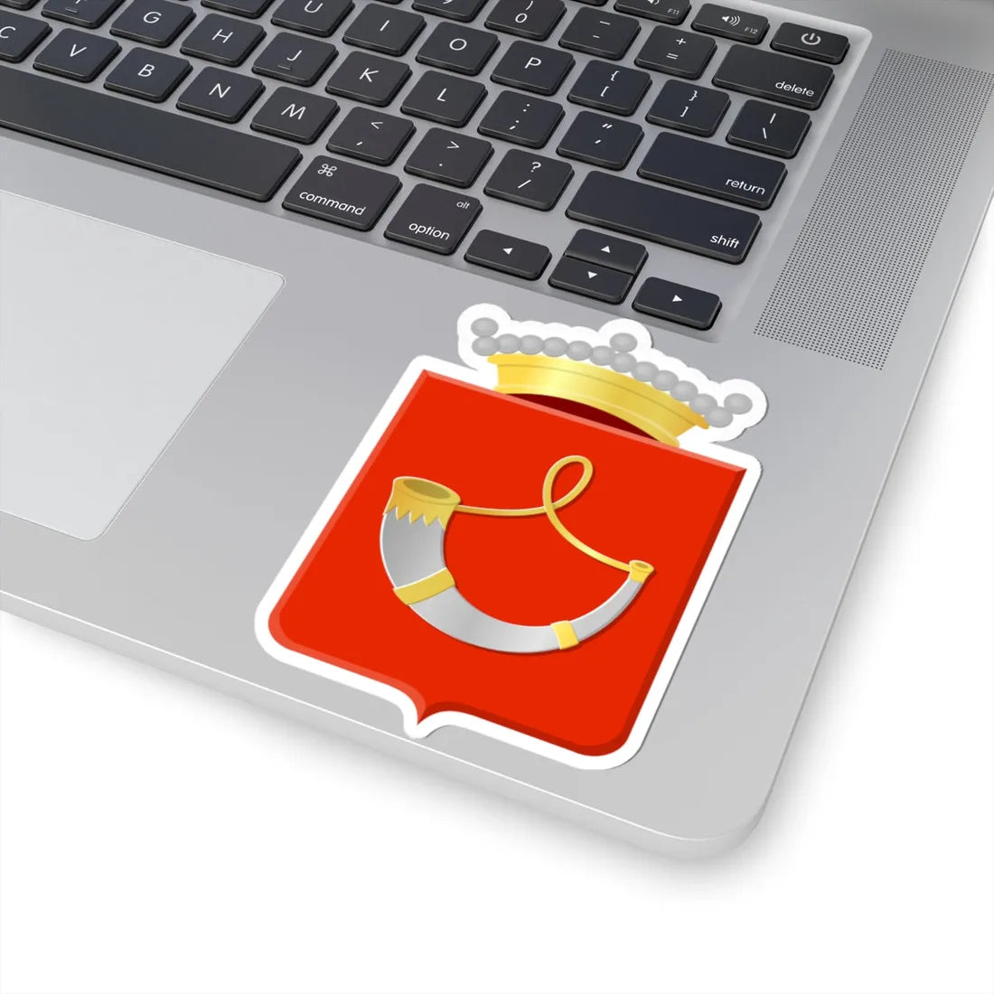 Nieuwenhoorn wapen (Netherlands) (Coat of Arms) STICKER Vinyl Kiss-Cut Decal - The Sticker Space