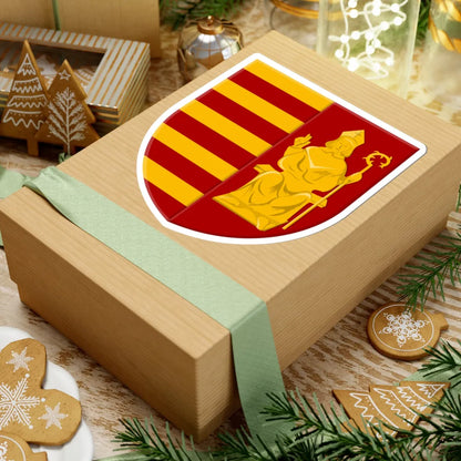 Nieuwerkerken wapen (Belgium) (Coat of Arms) STICKER Vinyl Kiss-Cut Decal - The Sticker Space