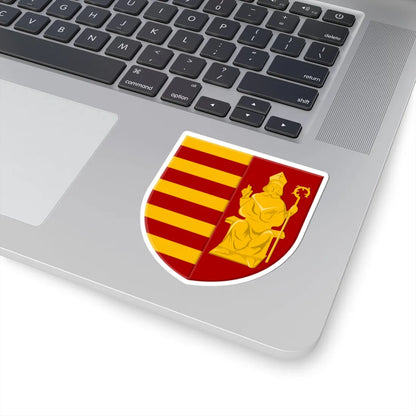 Nieuwerkerken wapen (Belgium) (Coat of Arms) STICKER Vinyl Kiss-Cut Decal - The Sticker Space