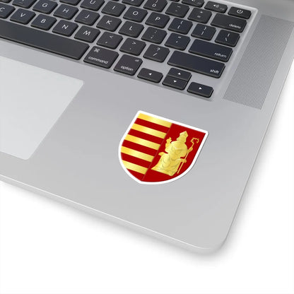 Nieuwerkerken wapen2 (Belgium) (Coat of Arms) STICKER Vinyl Kiss-Cut Decal - The Sticker Space