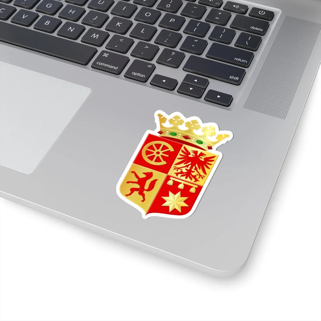 Nieuwkoop wapen (Netherlands) (Coat of Arms) STICKER Vinyl Kiss-Cut Decal - The Sticker Space