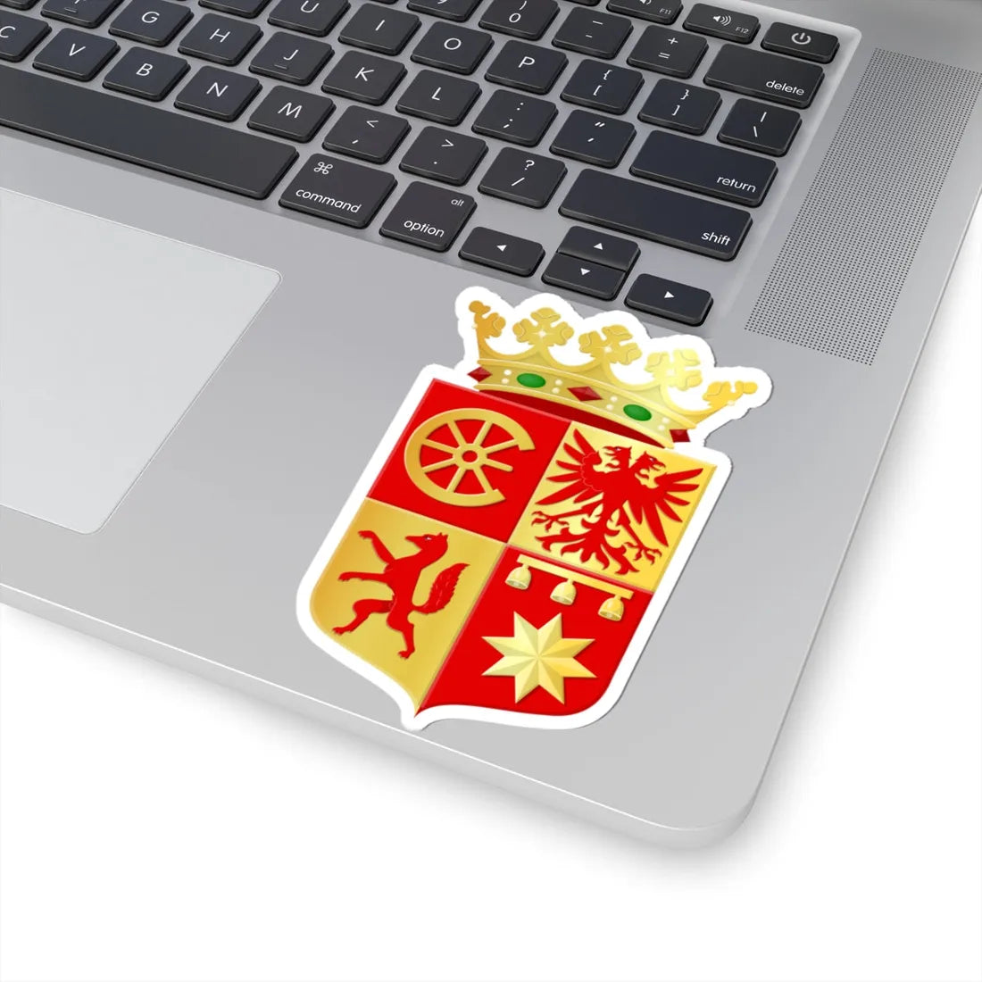 Nieuwkoop wapen (Netherlands) (Coat of Arms) STICKER Vinyl Kiss-Cut Decal - The Sticker Space