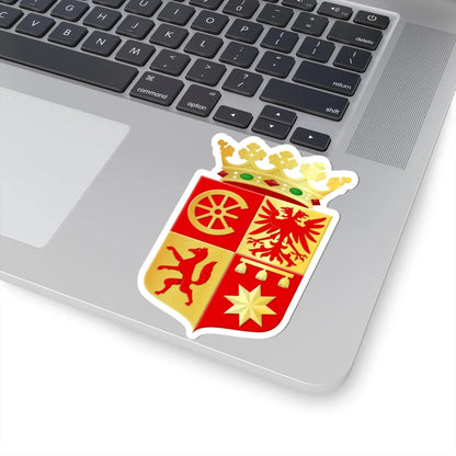 Nieuwkoop wapen (Netherlands) (Coat of Arms) STICKER Vinyl Kiss-Cut Decal - The Sticker Space