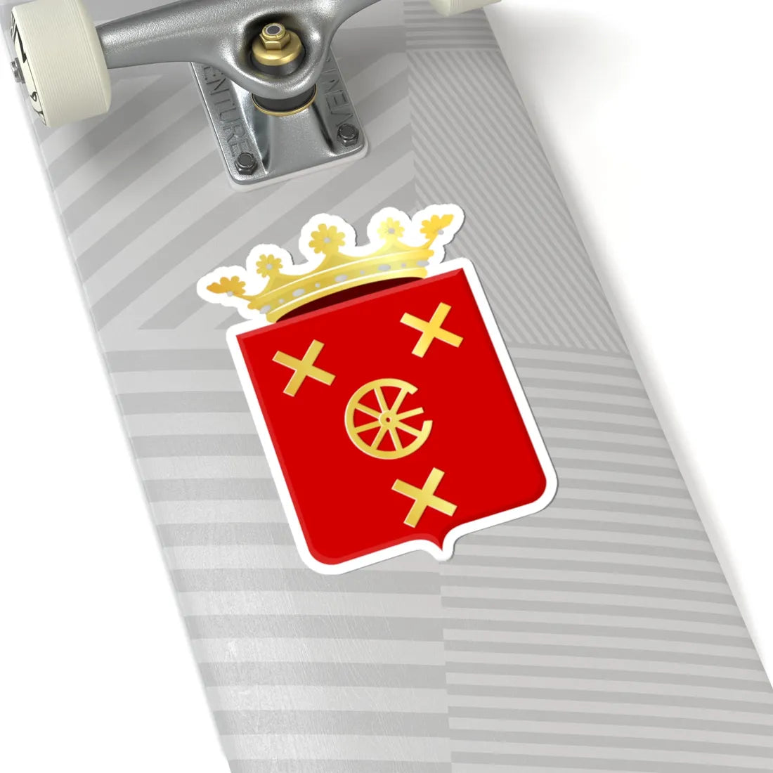 Nieuwkoop wapen oud (Netherlands) (Coat of Arms) STICKER Vinyl Kiss-Cut Decal - The Sticker Space