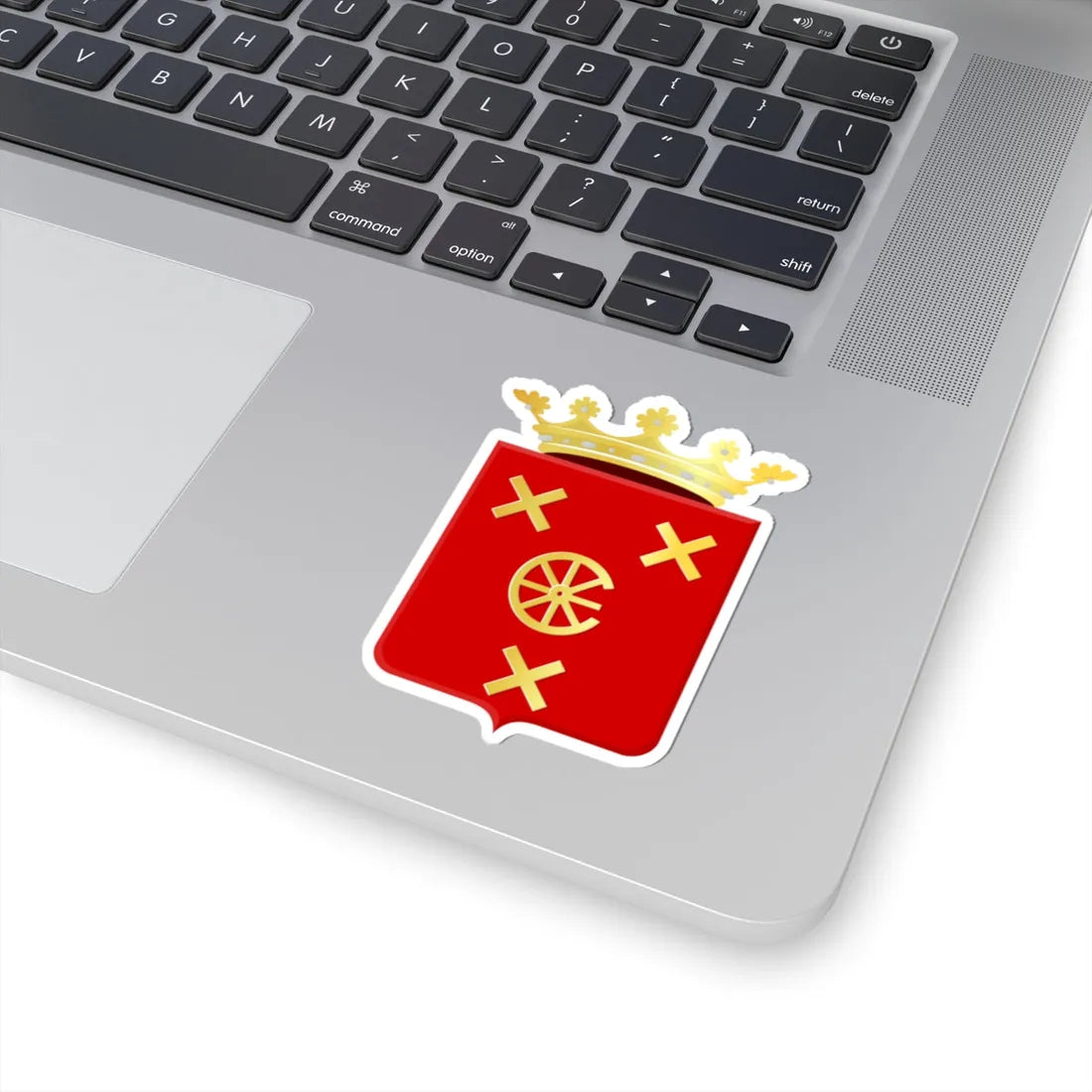 Nieuwkoop wapen oud (Netherlands) (Coat of Arms) STICKER Vinyl Kiss-Cut Decal - The Sticker Space