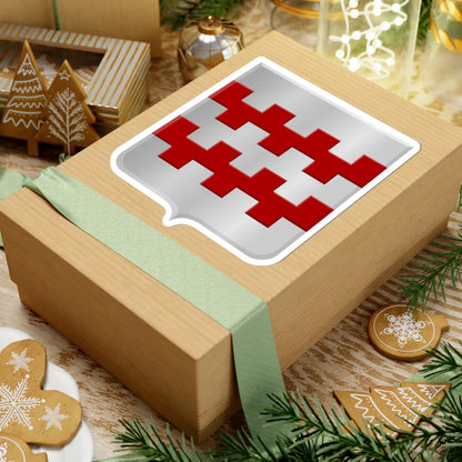 Nieuwland Zederik wapen (Netherlands) (Coat of Arms) STICKER Vinyl Kiss-Cut Decal - The Sticker Space