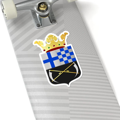 Nieuwleusen wapen 1954 (Netherlands) (Coat of Arms) STICKER Vinyl Kiss-Cut Decal - The Sticker Space