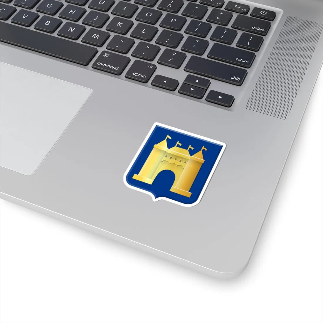 Nieuwpoort ZH wapen (Netherlands) (Coat of Arms) STICKER Vinyl Kiss-Cut Decal - The Sticker Space