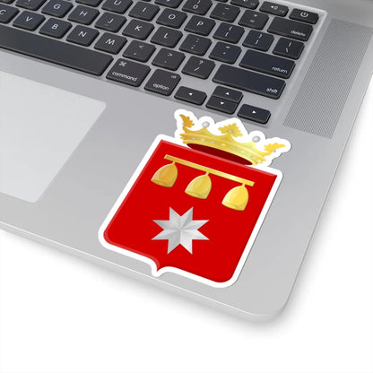 Nieuwveen wapen (Netherlands) (Coat of Arms) STICKER Vinyl Kiss-Cut Decal - The Sticker Space