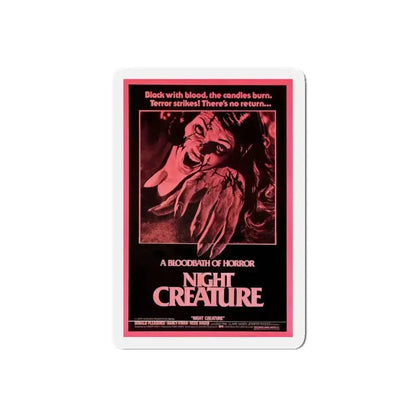 NIGHT CREATURE (OUT OF THE DARKNESS) 1978 Movie Poster - Refrigerator Magnet 5 Inch Die-Cut - The Sticker Space