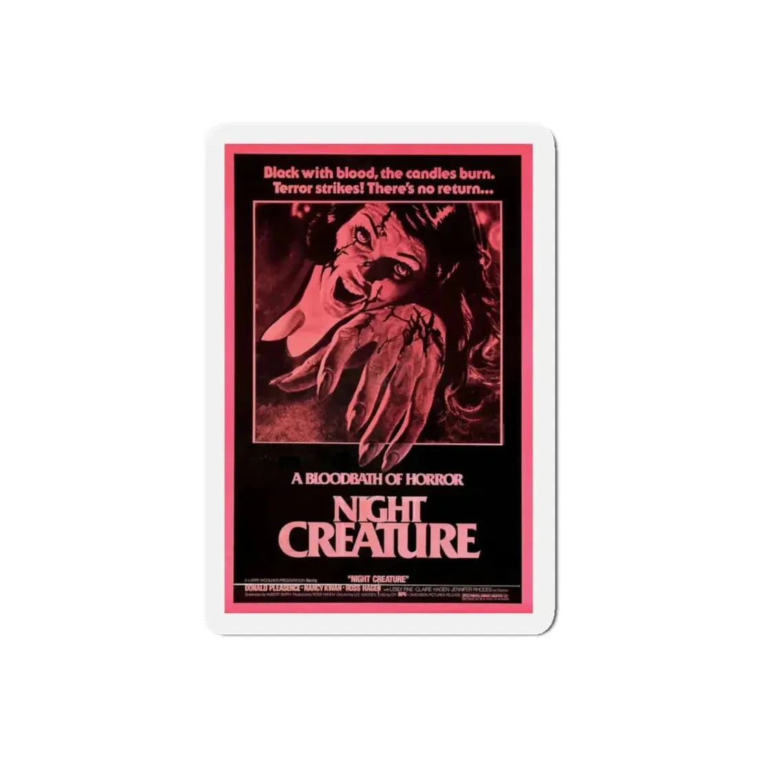 NIGHT CREATURE (OUT OF THE DARKNESS) 1978 Movie Poster - Refrigerator Magnet - The Sticker Space