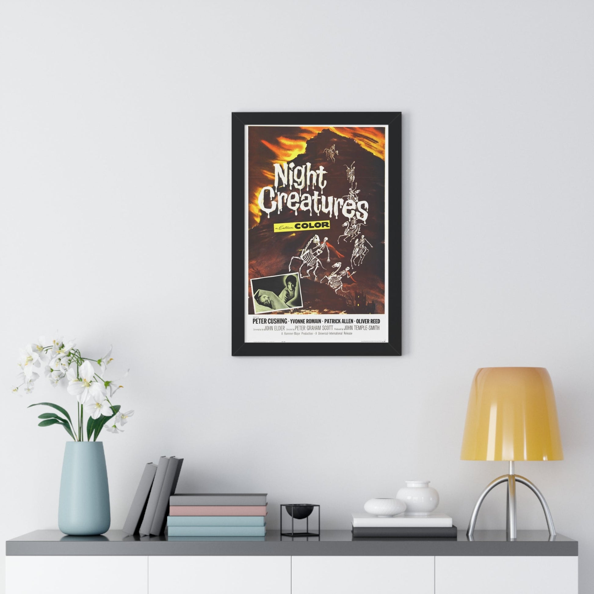 NIGHT CREATURES 1962 - Framed Movie Poster-The Sticker Space