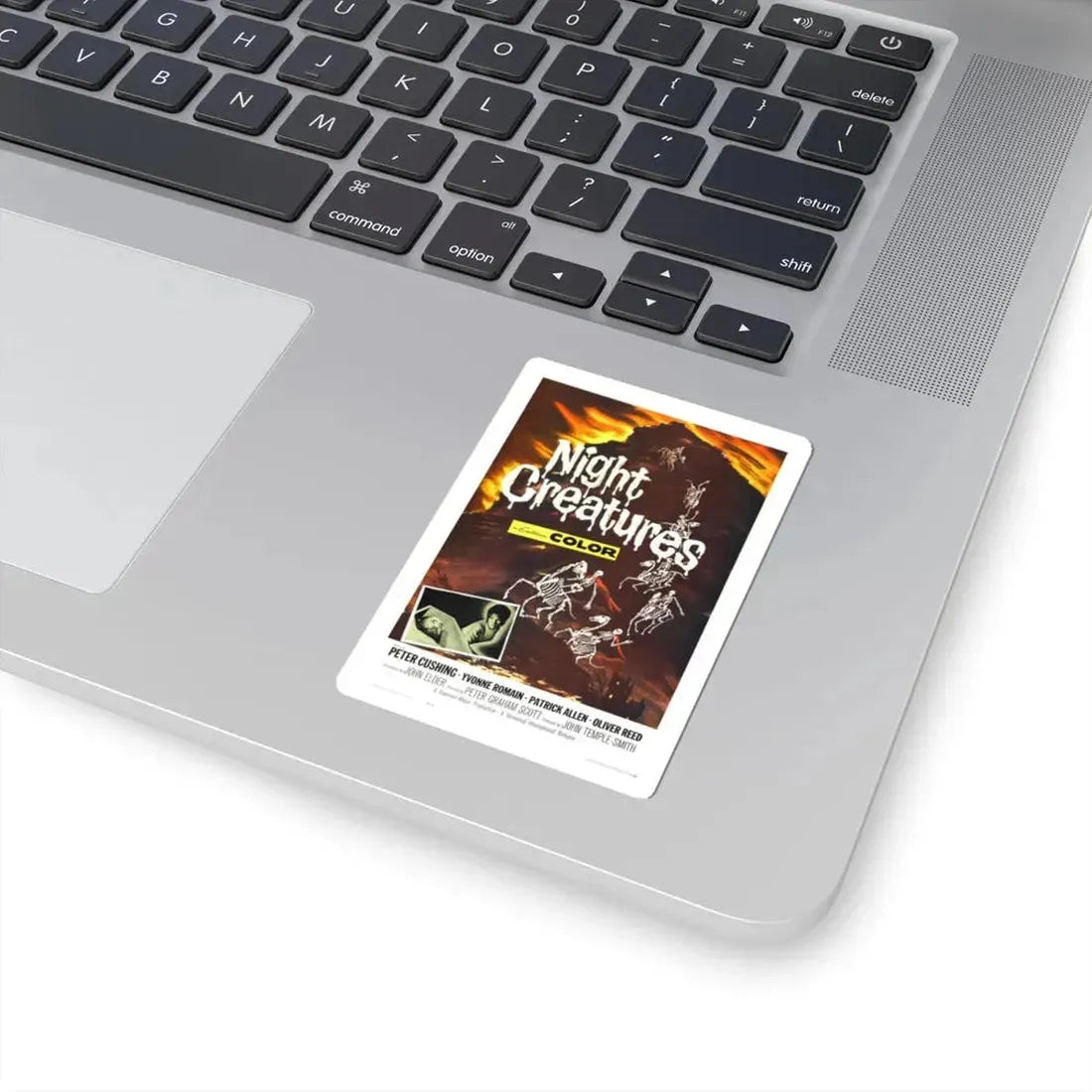 NIGHT CREATURES 1962 Movie Poster - STICKER Vinyl Kiss-Cut Decal - The Sticker Space