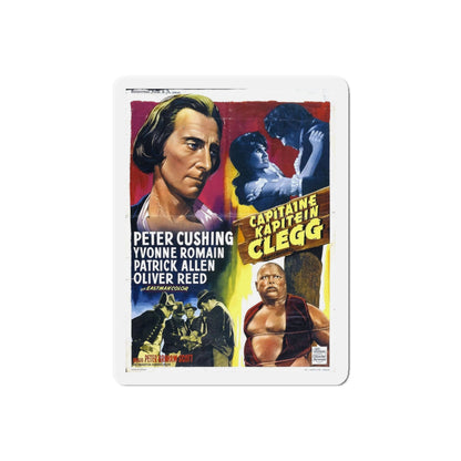 NIGHT CREATURES (3) 1962 Movie Poster - Refrigerator Magnet-6" × 6"-The Sticker Space