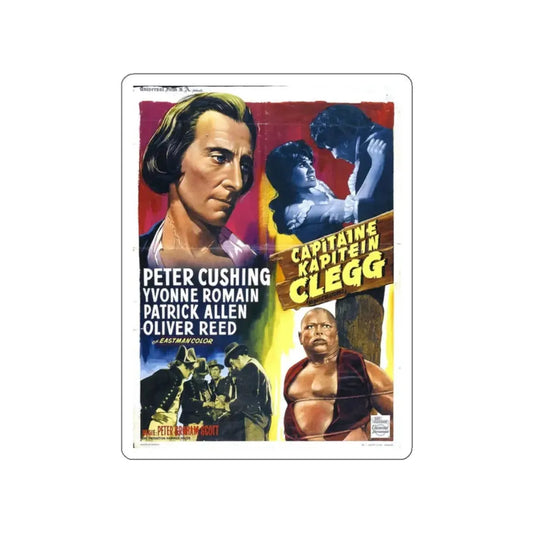 NIGHT CREATURES (3) 1962 Movie Poster STICKER Vinyl Die-Cut Decal 2 Inch - The Sticker Space