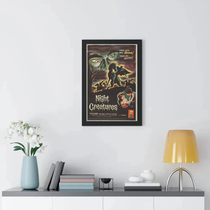 NIGHT CREATURES (4) 1962 - Framed Movie Poster - The Sticker Space