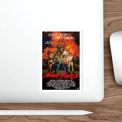 NIGHT FORCE 1987 Movie Poster STICKER Vinyl Die-Cut Decal-The Sticker Space