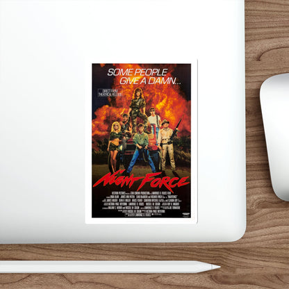 NIGHT FORCE 1987 Movie Poster STICKER Vinyl Die-Cut Decal-The Sticker Space