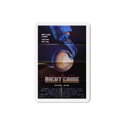 Night Game 1989 Movie Poster Refrigerator Magnet - The Sticker Space