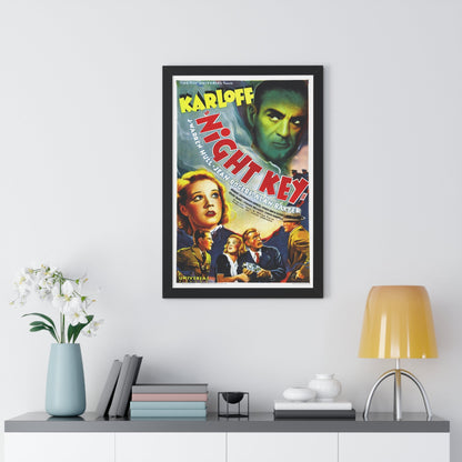 NIGHT KEY 1937 - Framed Movie Poster-The Sticker Space