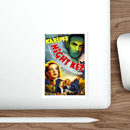 NIGHT KEY 1937 Movie Poster STICKER Vinyl Die-Cut Decal-The Sticker Space