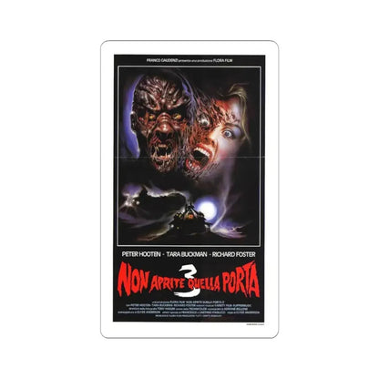 NIGHT KILLER 1990 Movie Poster - STICKER Vinyl Kiss-Cut Decal 3 Inch White - The Sticker Space