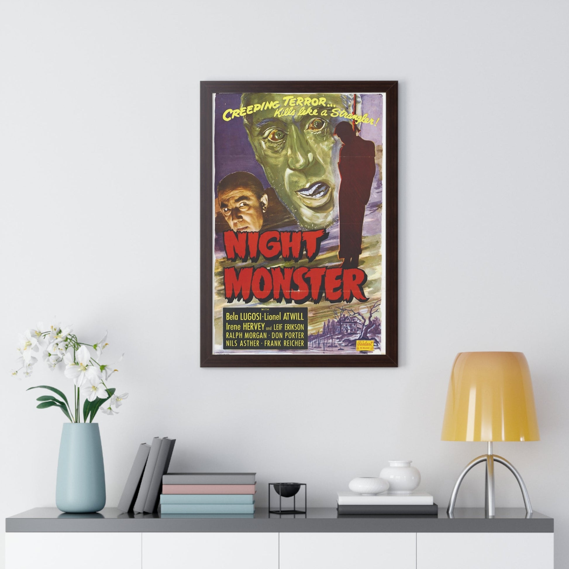 NIGHT MONSTER 1942 - Framed Movie Poster-The Sticker Space