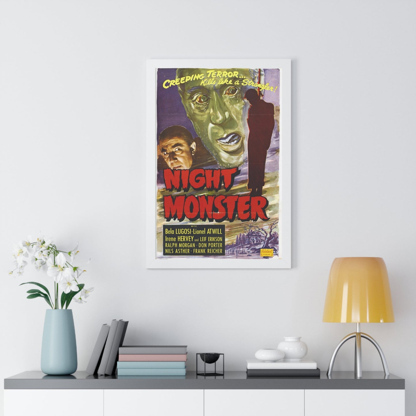 NIGHT MONSTER 1942 - Framed Movie Poster-The Sticker Space