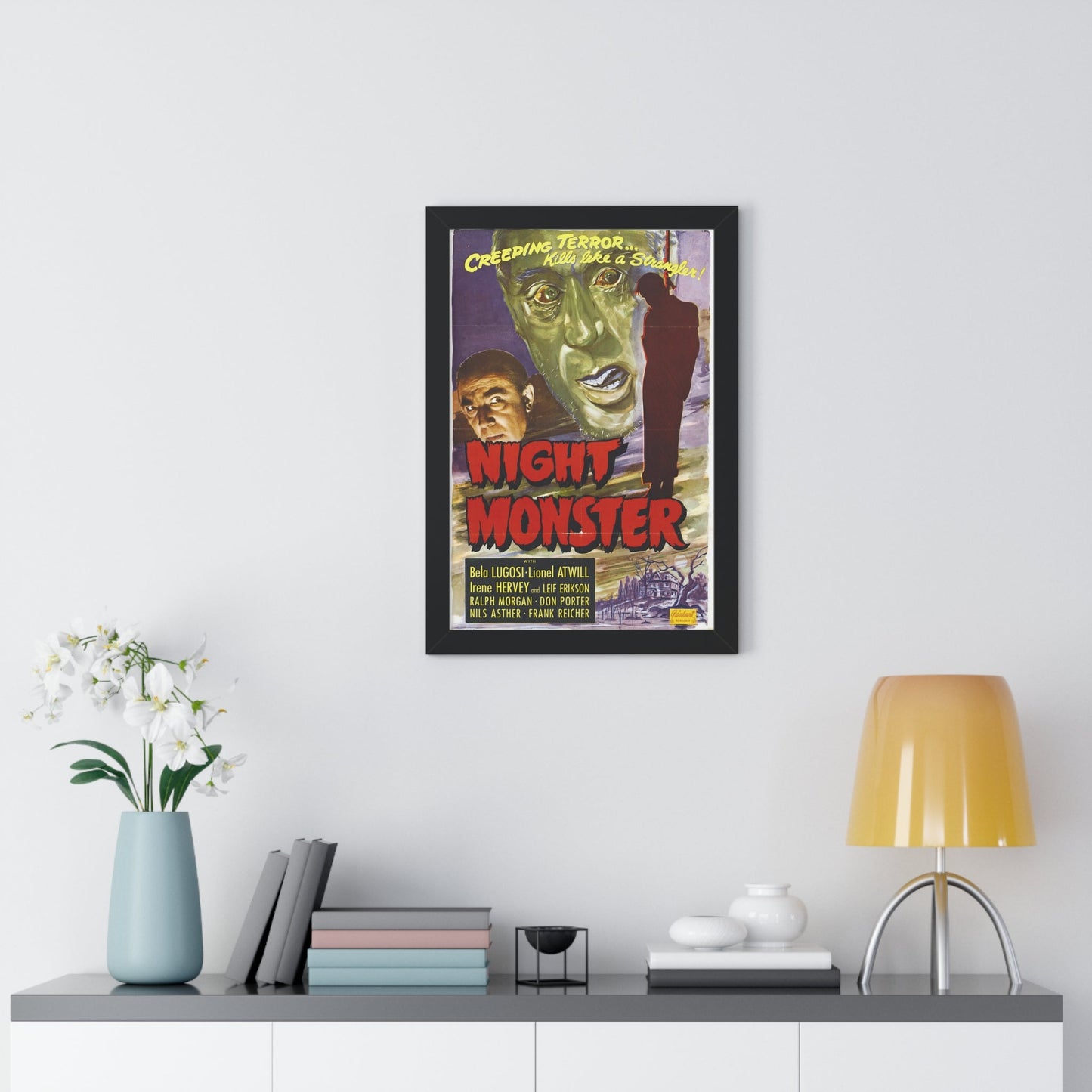 NIGHT MONSTER 1942 - Framed Movie Poster-The Sticker Space