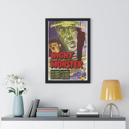 NIGHT MONSTER 1942 - Framed Movie Poster-The Sticker Space