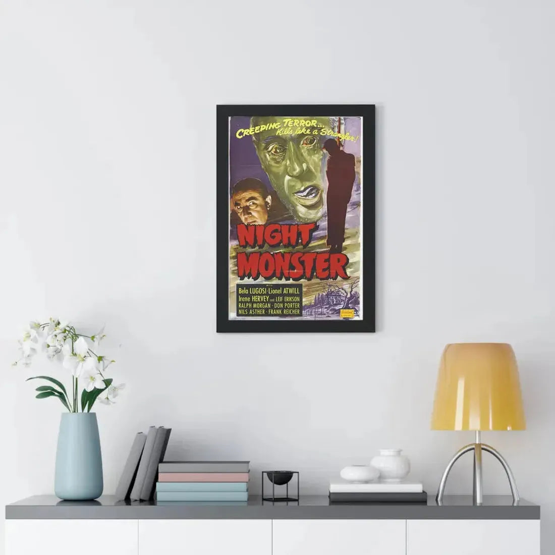 NIGHT MONSTER 1942 - Framed Movie Poster - The Sticker Space
