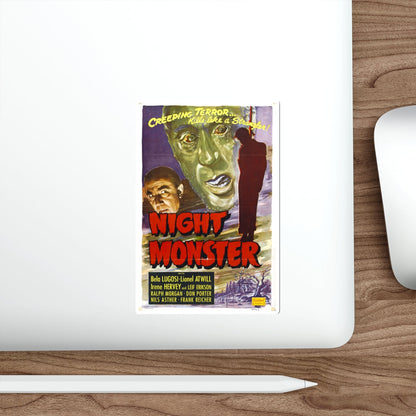 NIGHT MONSTER 1942 Movie Poster STICKER Vinyl Die-Cut Decal-The Sticker Space