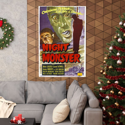 NIGHT MONSTER 1942 - Paper Movie Poster-The Sticker Space