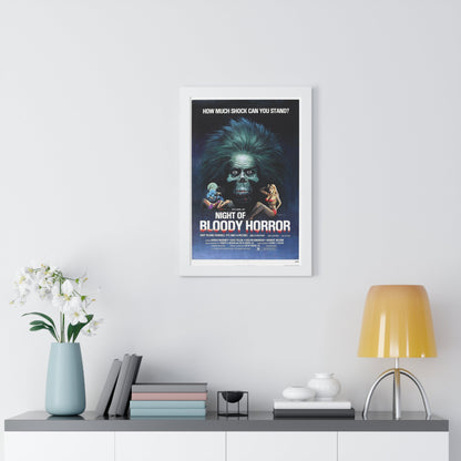 NIGHT OF BLOODY HORROR 1969 - Framed Movie Poster-The Sticker Space