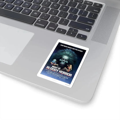 NIGHT OF BLOODY HORROR 1969 Movie Poster - STICKER Vinyl Kiss-Cut Decal - The Sticker Space